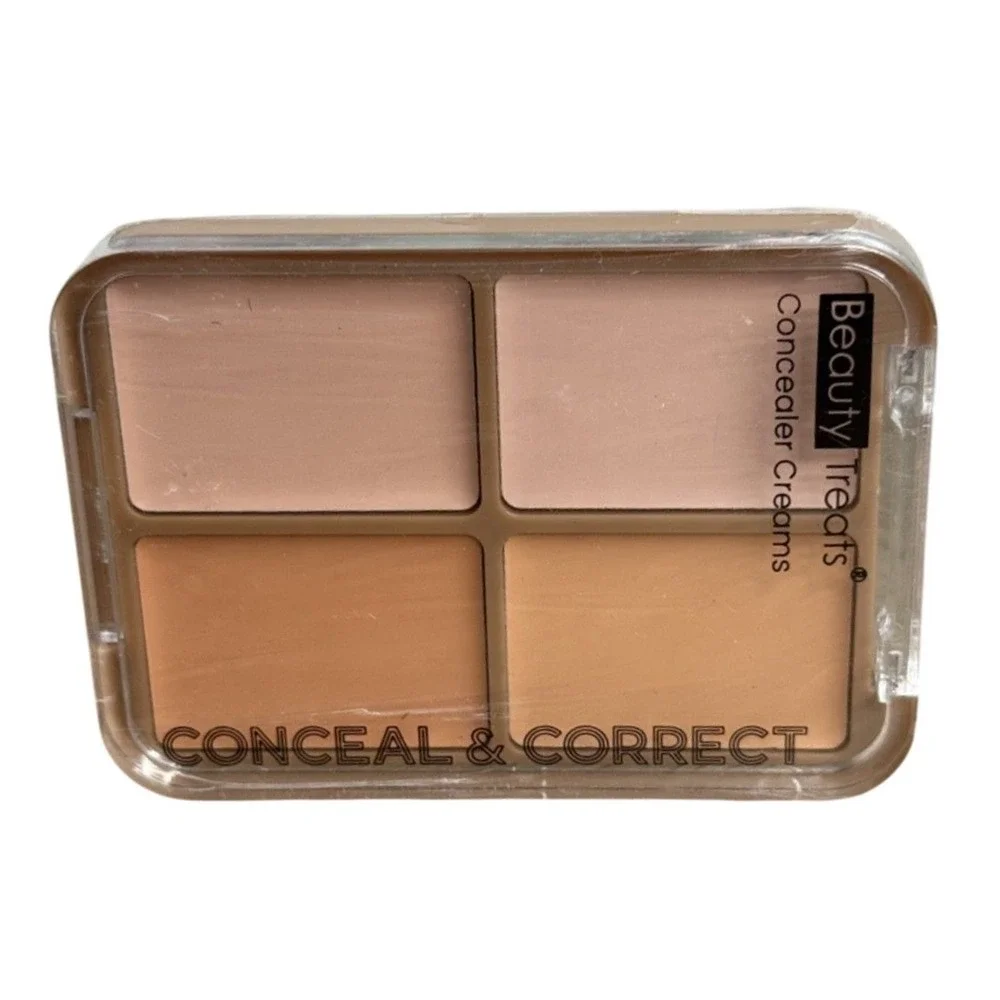 Beauty Treats Conceal & Correct Concealer Creams Palette 4 Shades‎ 747 New